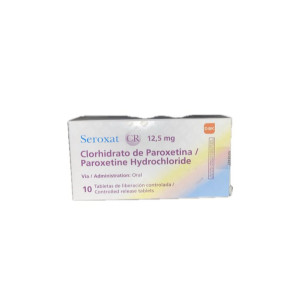 SEROXAT CR 12.5 MG CAJA X 10 TABLETAS 