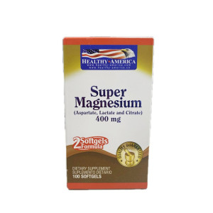 SUPER MAGNESIUM 400 MG FRASCO X 100 CAPSULAS