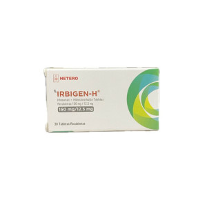 IRBIGEN-H 150MG/12.52 MG CAJA X 30 TABLETAS 