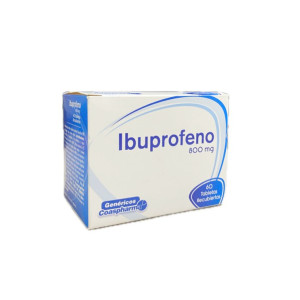 IBUPROFENO 800 MG CAJA X 60 TABLETAS COASPHARMA 