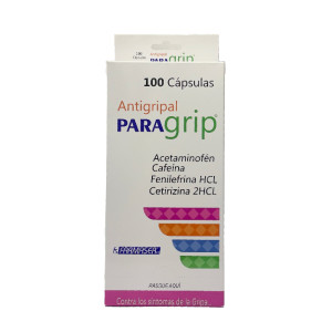 ANTIGRIPAL PARAGRIP CAJA X 100 CAPSULAS 