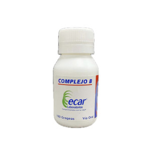COMPLEJO B FRASCO X 100 GRAGEAS ECAR 