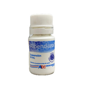 ALBENDAZOL AG SUSPENSION FRASCO X 20 ML