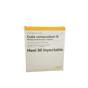 CUTIS COMPOSITUM N CAJA X 5 AMPOLLAS HEEL