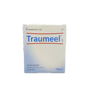 TRAUMEEL S CAJA X 5 AMPOLLAS HEEL