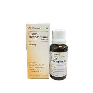 DISCUS COMPOSITUM N MIT KALMIA GOTAS FRASCO X 30 ML HEEL