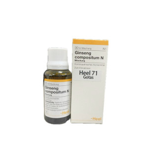 GINSENG COMPOSITUM N GOTAS FRASCO X 30 ML HEEL
