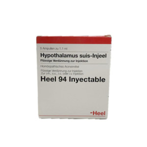 HYPOTHALAMUS SUIS-INJEEL CAJA X 5 AMPOLLAS HEEL