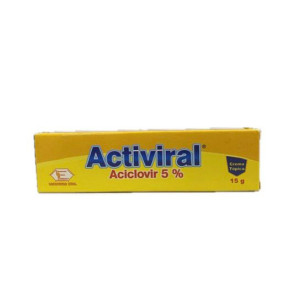 ACTIVIRAL CREMA 5% TUBO X 15 G
