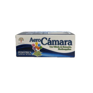 AEROCAMARA PEDIATRICA CON VALVULA DE RETENCION 