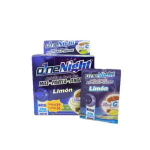 O1NE NIGHT BEBIDA LIMON CON VITAMINA C CAJA X 30 SOBRES PAGUE 24