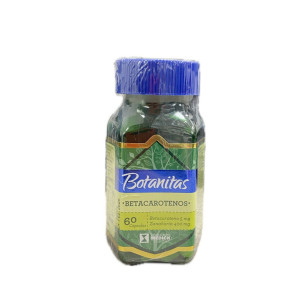 BETACAROTENOS 50 MG BOTANITAS FRASCO X 60 CAPSULAS 