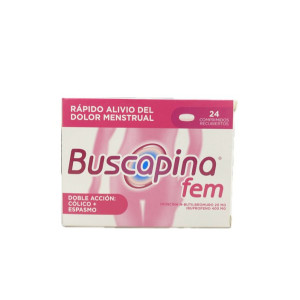 BUSCAPINA FEM CAJA X 24 TABLETAS