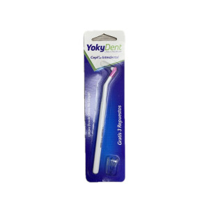 CEPILLO INTERPROXIMAL+3 REPUESTOS YOKYDENT CAJA X 1 UNIDAD 