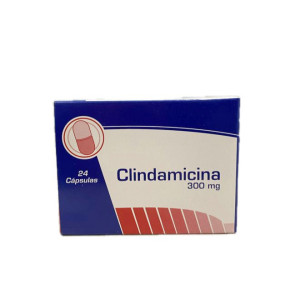 CLINDAMICINA 300 MG CAJA X 24 CAPSULAS CPHARMA 