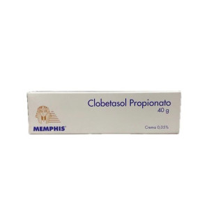 CLOBETASOL PROPIONATO CREMA 0.05% TUBO X 40 G MEMPHIS