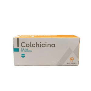 COLCHICINA 0.5 MG CAJA X 40 TABLETAS MP