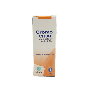 CROMOVITAL 4% SOLUCION OFTALMICA FRASCO X  5 ML