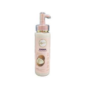 CREMA PARA PEINAR ACEITE DE COCO Y ARGAN ANYELUZ FRASCO X 250 ML 