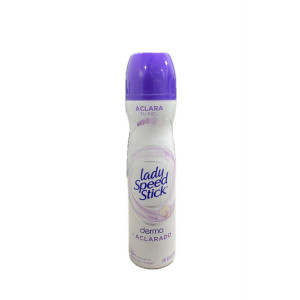 DESODORANTE LADY SPEED STICK DERMO ACLARADO AEROSOL X 150 ML 