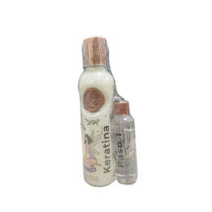 KERATINA RITUAL BOTANICO FRASXO X 250 ML + PASO 1 FRASCO X 60 ML 
