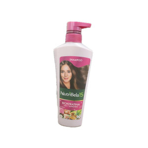 SHAMPOO NUTRIBELA 15 BIOKERATINA FRASCO X 400 ML 