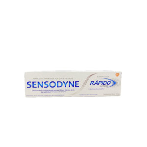 CREMA DENTAL SENSODYNE RAPIDO ALIVIO BLANQUEADORA TUBO X 100 GR 
