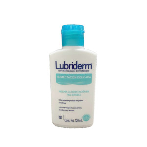 LUBRIDERM HUMECTACION DELICADA FRASCO  x 120 ML