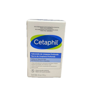 JABÓN CETAPHIL SABONETE DE LIMPIEZA PROFUNDA BARRA X 127 GR