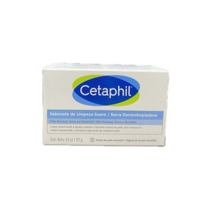 JABÓN CETAPHIL SABONETE DE LIMPIEZA SUAVE BARRA X 127 GR 