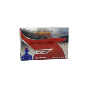 DOLICOX 500 MG CAJA X 100 TABLETAS 