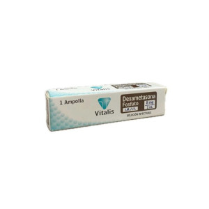 DEXAMETASONA 8 MG/2ML CAJA X 1 AMPOLLA PROCAPS 