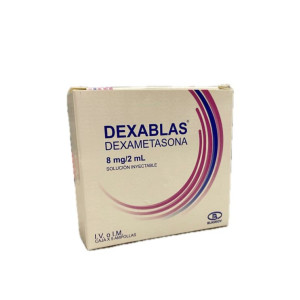 DEXABLAS 8MG/2ML CAJA X 5 AMPOLLAS 