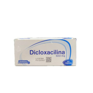 DICLOXACILINA 500 MG CAJA X 50 CAPSULAS CPHARMA 