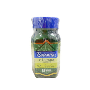 CASCARA SAGRADA FRASCO X 30 TABLETAS BOTANITAS 