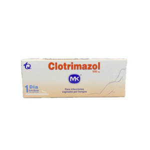 CLOTRIMAZOL OVULO 500 MG CAJA X 1 UNIDAD 