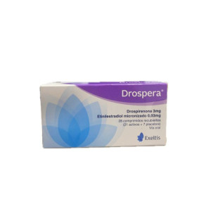 DROSPERA 3 MG + 0.03 MG CAJA x 28 COMPRIMIDOS