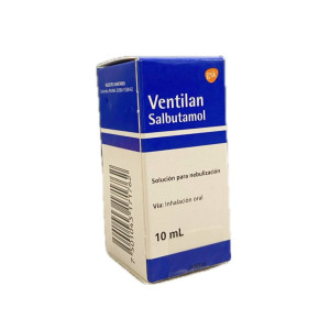 VENTILAN SOLUCION PARA NEBULIZACION FRASCO X 10 ML