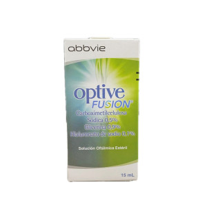 OPTIVE FUSION SOLUCION OFTALMICA FRASCO X 15 ML