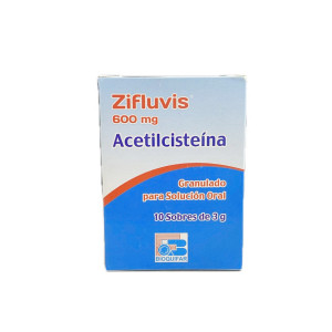 ZIFLUVIS 600 MG CAJA X 10 SOBRES GRANULADO DE 3 GR C/U 