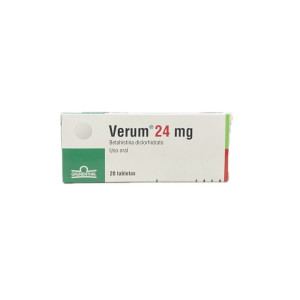 VERUM 24 MG CAJA X 20 TABLETAS 