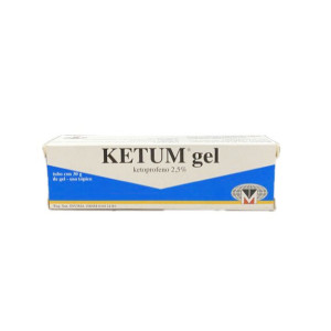 KETUM 2,5% GEL TOPICO TUBO X 30 GR 