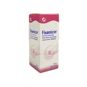 FIXAMICIN GOTAS OTICAS FRASCO X 15 ML 