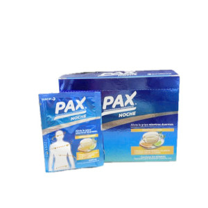 PAX NOCHE BEBIDA POLVO CAJA CON 24 SOBRES X 6 GR C/U
