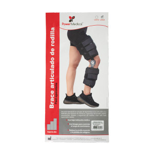 BRACE ARTICULADO DE RODILLA POST OPERATORIO LARGO BOLSA X 1 UND