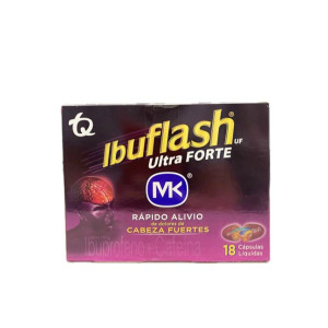 IBUFLASH ULTRA FORTE CAJA X 18 CAPSULAS LIQUIDAS 