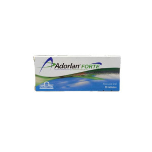 ADORLAN FORTE CAJA X 20 TABLETAS 