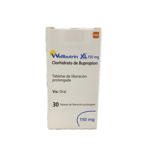 WELLBUTRIN XL 150 MG CAJA X 30 TABLETAS LP