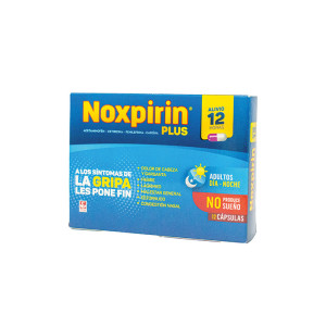 NOXPIRIN PLUS CAJA X 12 CAPSULAS 