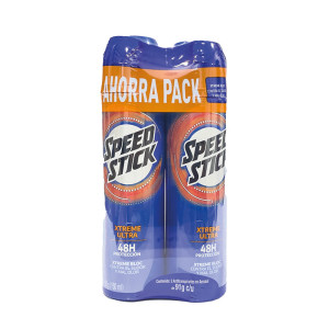 2 DESODORANTE SPEED STICK EXTREME ULTRA SPRAY FRASCO X 91 GR
